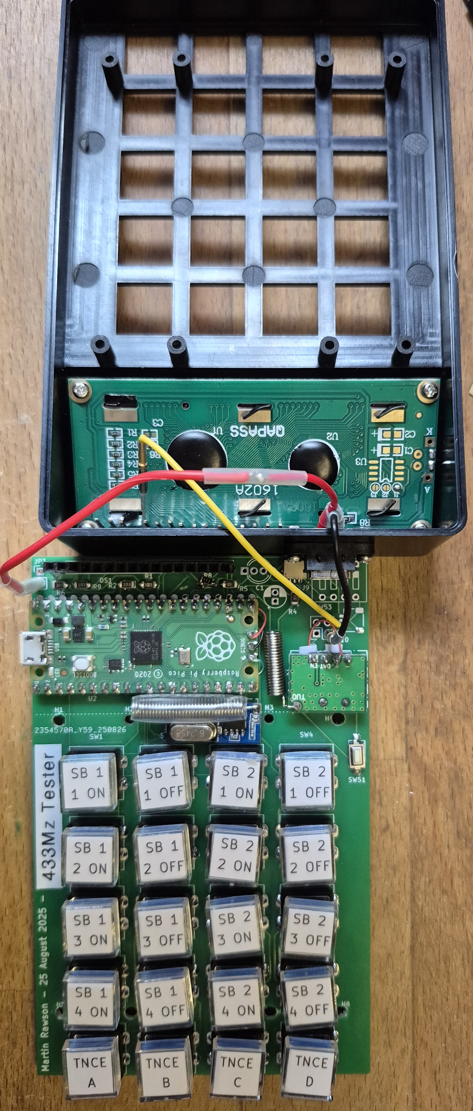 Unit Prior to assembly