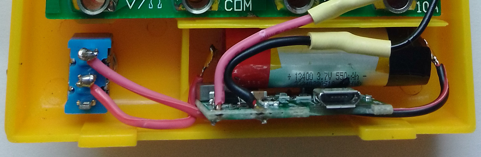 Meter Battery Eliminator Fitting